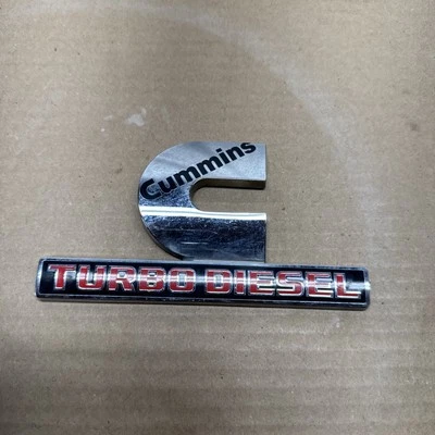 Dodge Ram 2500 3500 4500 Cummins 2013-2018 turbo diésel guardabarros emblema OEM Foto 1 de 4
