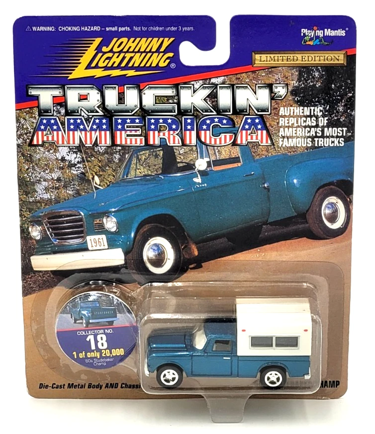 1997 Johnny Lightning Truckin' America '60s Studebaker Champ Collector No. 18 - Image 1 of 4