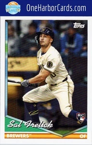 2024 Topps Archives Milwaukee Brewers #251 Sal Frelick - Imagen 1 de 2