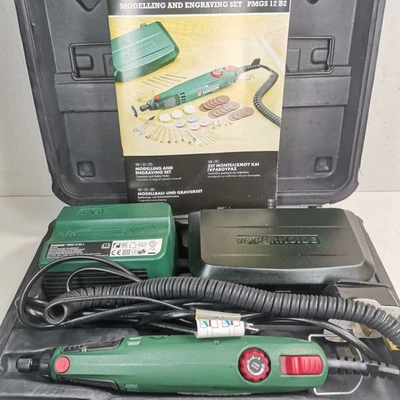 Parkside PMGS 12 B2 Modelling, Engraving And Grinding with Case and Accessories - Image 1 of 3
