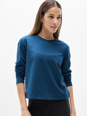 Top de algodón Athleta Essential venta envío gratuito Foto 1 de 4