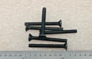 4-40 X 3/8" TORNILLO CABEZA PLANA 82 grados PHILLIPS ALEACIÓN ACERO ÓXIDO NEGRO - 100 piezas - Imagen 1 de 1