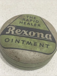 VINTAGE AUSTRALIAN REXONA OINTMENT - Made In New Zealand The Rapid Healer - Picture 1 of 6