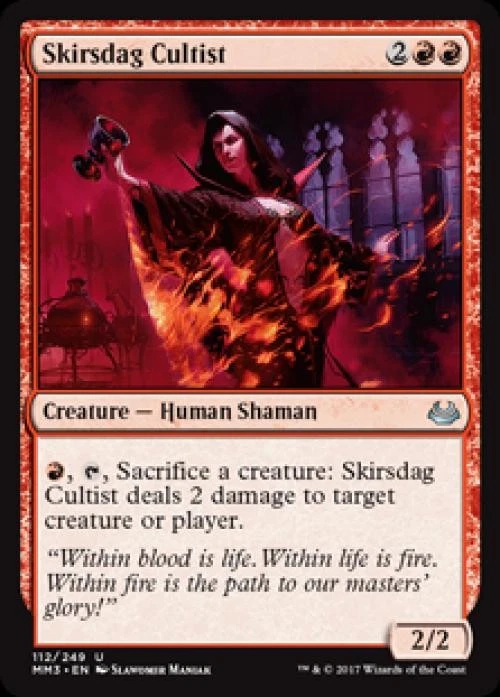 Skirsdag Cultist - Near Mint MTG Modern Masters 2017 - Image 1 of 1
