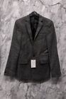 Asos slim suit jacket in grey texture size UK32 EU42  {Z166}