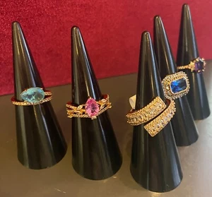 💍 Bomb Party Rose Gold Ring Set Size 5 | 5 Brand New Rings | $100 Value! - Picture 1 of 19
