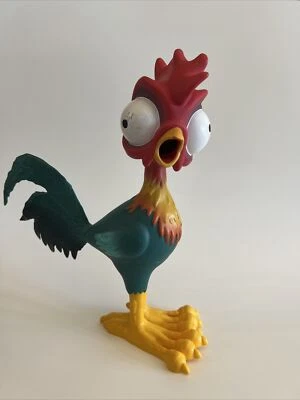 Disney Moana Squeeze and Scream HeiHei Juguete Pollo de Goma Foto 1 de 4