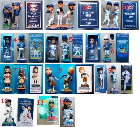 2014-18 CHICAGO CUBS Baseball -- 100th Wrigley World Series Player -- BOBBLEHEAD Cover