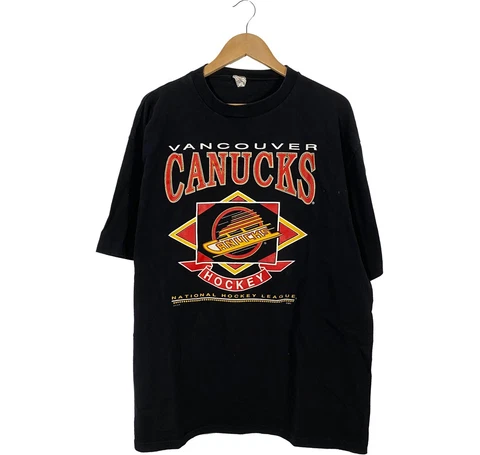 Vintage Vancouver Canucks Graphic Tee Mens Size XL Cover