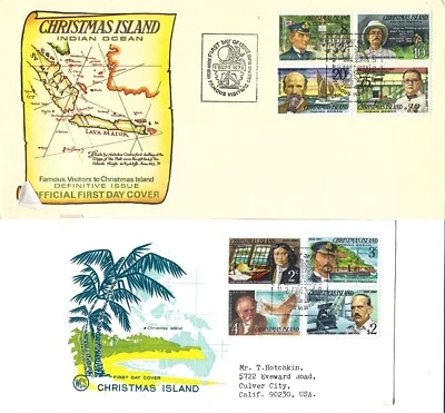 Christmas Island First Day Air Mail Cover SC 69-84 - Image 1 of 2