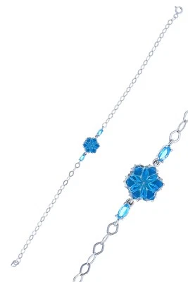 Handmade Bracelet Jewelry Made of Sterling Silver - Image 1 of 2