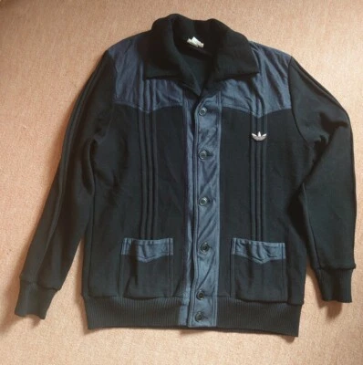 Sehr seltener Adidas 70er Jahre Vintage Strick Cardigan. - Bild 1 von 4