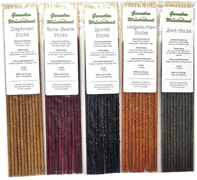 Garnelen Wunderland Shrimp Sticks Set 5x11 Stück / Futter Stangen Lollies 2 - Bild 1 von 4