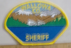 WALLOWA COUNTY SHERIFF OREGON FABRIC PATCH - Foto 1 di 1