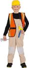 Childs Construction Worker Fancy Dress Costume 4-6 years (116cm)