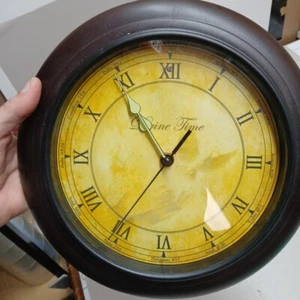 Divine Time Scripture Wall Clock Fully Functional Works Great - Picture 1 of 8