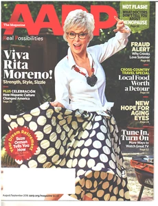 AARP Magazine August September 2018 Rita Moreno Suze Orman Retirement New Rules - Picture 1 of 2