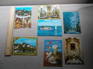 Vintage Europapostkarten verschiedene 7 Stück - Bild 1 von 12
