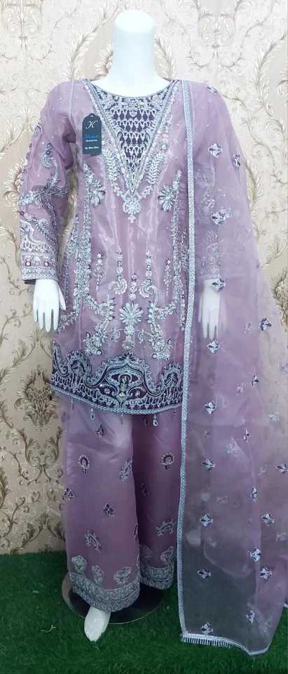 asian pakistani indian wedding/party wear dress - Image 1 of 1