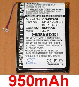 BATTERIE 950mAh Type Kepjgjbje M1-F1228C-C For iRIVER Clix 1 2+ U20 - Photo 1 sur 1