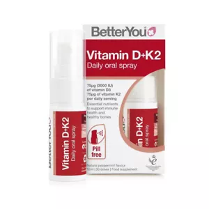 BetterYou Vitamin D+K2 - 12ml 75μg of Vit. D +K2 in one dose - Picture 1 of 1