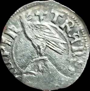 Vladislav I Vlaicu Voda . Medieval Wallachia Silver Ducat 1364-1377;  RARE! - Picture 1 of 2