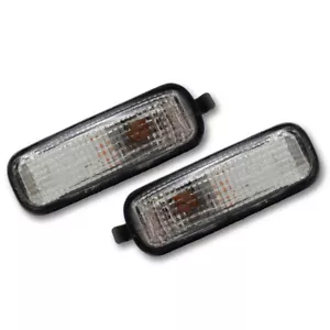 Pair Clear Side Marker Lamp Turn Signal Light For Honda Civic Sedan 1996 2000 - Imagen 1 de 6