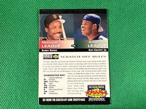 1994 Collector's Choice Team vs. Team #2 Barry Bonds Ken Griffey Jr. - Bild 1 von 1