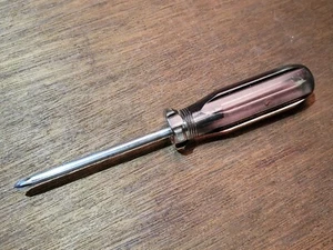 Vtg Vermont America Precision Ground USA ScrewDriver Philips #2 1/4" 8.25" L - Picture 1 of 12