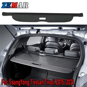 For SsangYong Tivolan Tivoli 15-21 Rear Trunk Cargo Cover Security Shade Shield - Picture 1 of 4