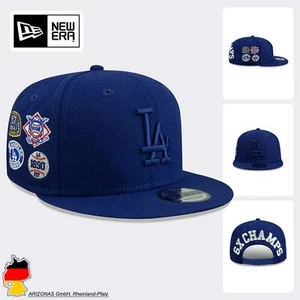 Gorras para hombre New Era LA Dodgers Snapback Cap 9FIFTY con parches bordados - Imagen 1 de 5