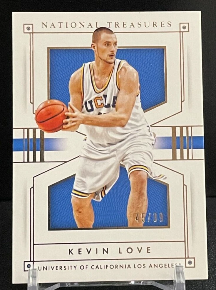 2016 Panini National Treasures Collegiate Kevin Love /99 UCLA
