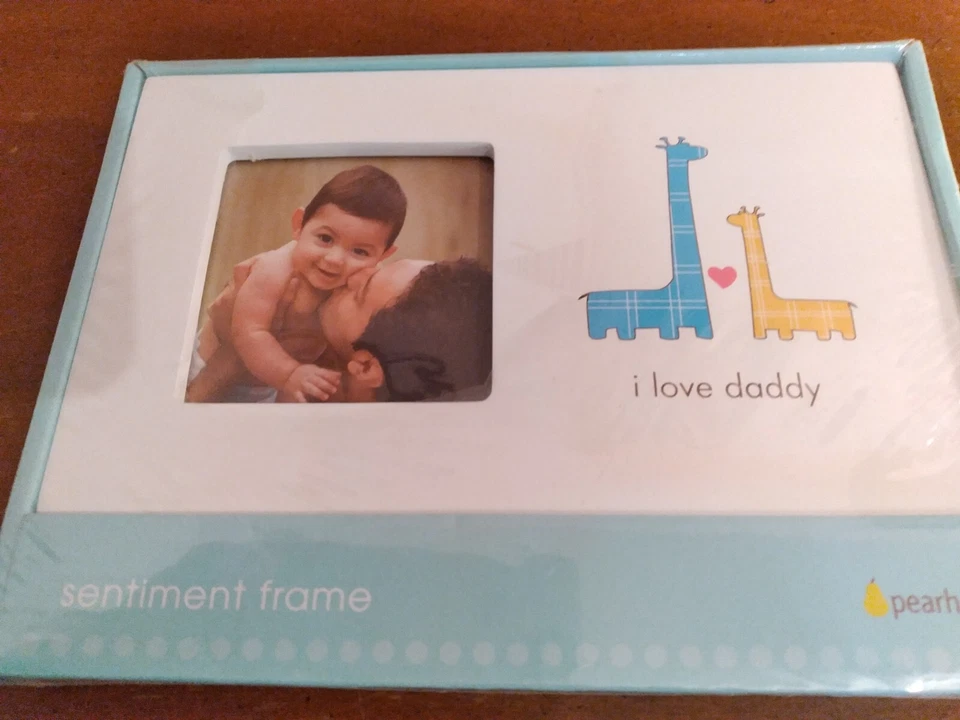 MARCO DE FOTOS SENTIMIENTO MADERA PEARHEAD "I LOVE DADDY" Foto 1 de 2