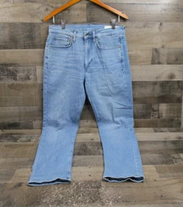 Rag & Bone Jeans Mens 32x30 Blue Fit 2 Slim Barnes Light Wash Denim Stretch - Picture 1 of 16