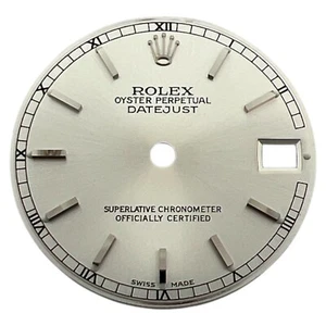 Original Rolex Oyster Perpetual Datejust 31 mm esfera plateada 68240 68274 78274 - Imagen 1 de 4