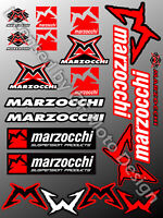 Decal Sticker Marzocchi Rear View Mirror or Other