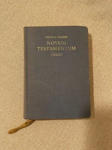 Vintage  Nestle - Aland Novum Testamentum Graece - Greek  Testament Bible - Picture 1 of 8