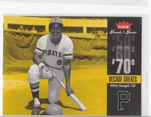 WILLIE STARGELL 2006 FLEER GREAT OF THE GAME 70'S DECADE GREATS INSERT CARD - Bild 1 von 24