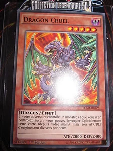 YU-GI-OH! MEGA-PACK 5D'S COM DRAGON CRUEL LC5D-FR059 MINT FR - Picture 1 of 1