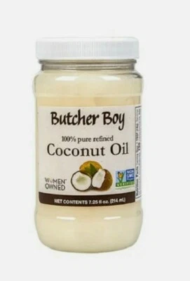 Butcher Boy Coconut Oil 100% Pure Refined Non-GMO Non-Hydrogenated - Image 1 of 3