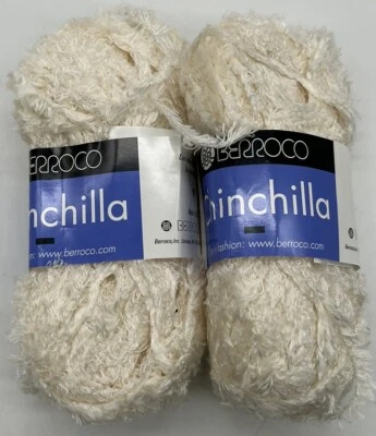 Berroco Chinchilla Yarn "Off White"  2 Skeins #941 - Image 1 of 2