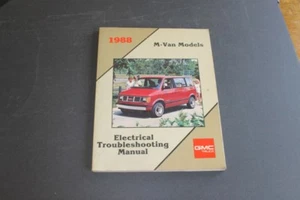 1988 GMC Truck M-Van Models Factory Electrical Troubleshooting Manual. - Picture 1 of 1