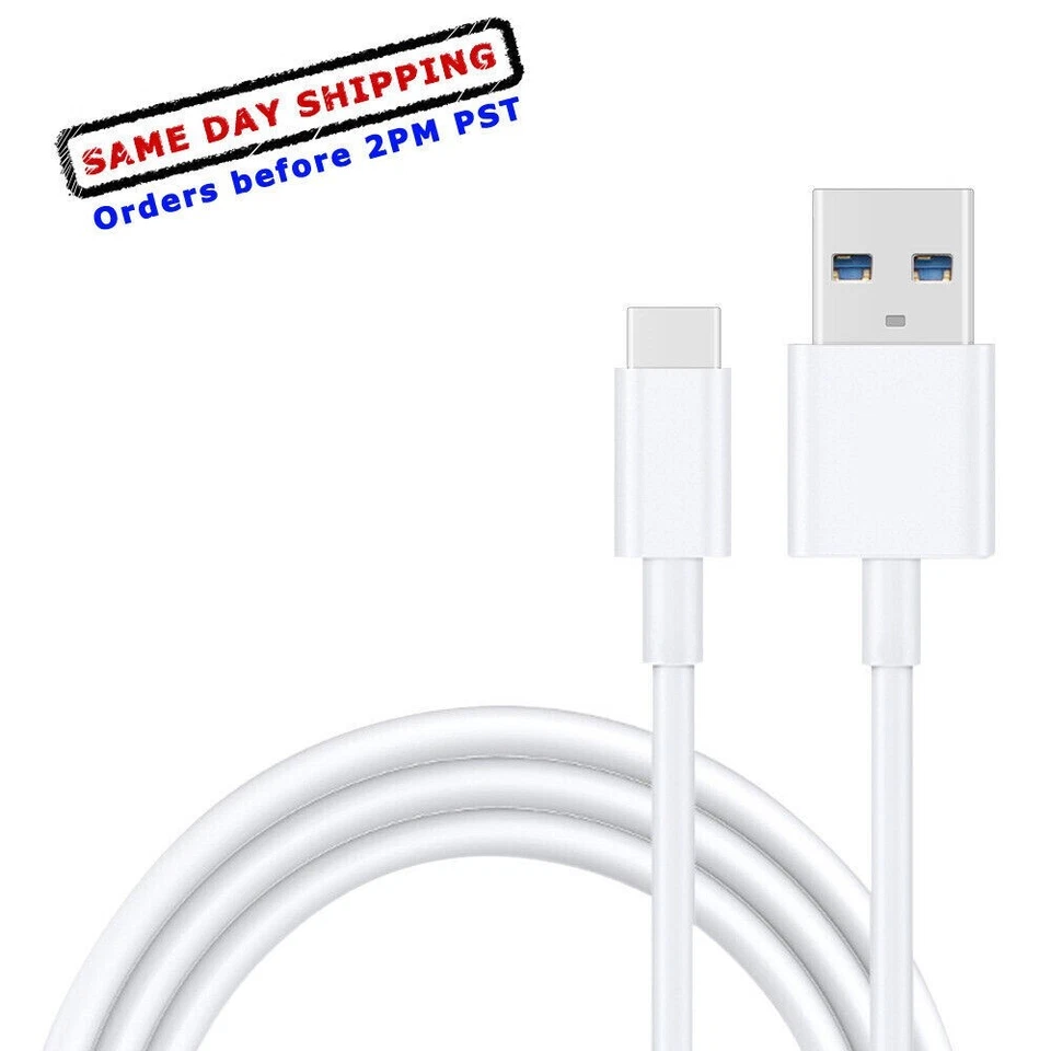 High Reliable 3ft/1m Type USB 3.1 Male to 2.0 Cable for Sprint LG G5 LS992 Phone - Image 1 of 1