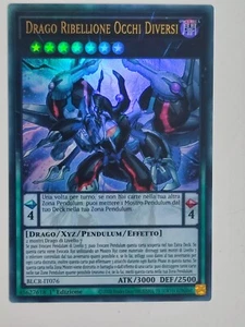 Yu-gi-oh! Drago Ribellione Occhi Diversi ULTRA RARA - Italiano - Foto 1 di 1