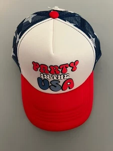 Party In The USA Ball Cap von Icing Mesh Snap Back - Bild 1 von 3