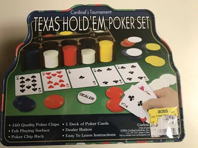 Cardinal's Poker Chip Professional Set NEW Sealed SameDayHandling &Fast USPS - Image 1 of 4