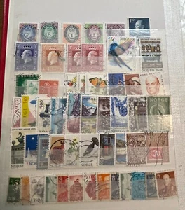 Norway Stamp Collection lot of 159 see all photos - Picture 1 of 4