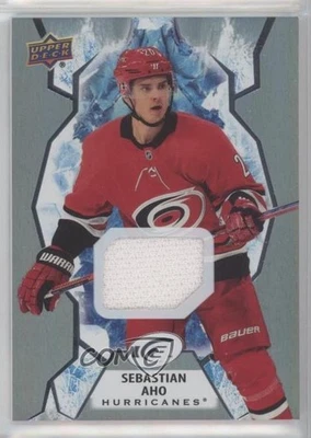 2021-22 Upper Deck Ice Jersey Relics Sebastian Aho #71 - Image 1 of 2