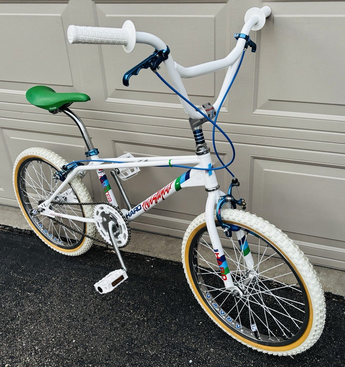 White BMX Bike-Old School Vintage Bikes for sale | eBay
