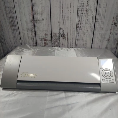 Silhouette Cameo Ferramenta de Corte Eletrônica Base de Corte Apenas Unidade, Funcionando - Imagem 1 de 4